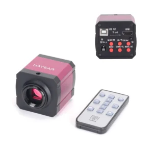 14MP Microscope Camera HDMI-Compatible 1080P Industry USB Digital Video Inspection Microscope Camera HY-2307 for Mobile Repair