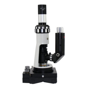 Portable Metallurgical Microscope with Magnetic Base