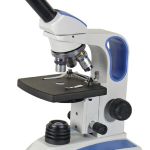 SWIFT Compound Monocular Microscope  with 40X-1000X Magnification, Dual Light, Precision Fine Focus, Wide-Field