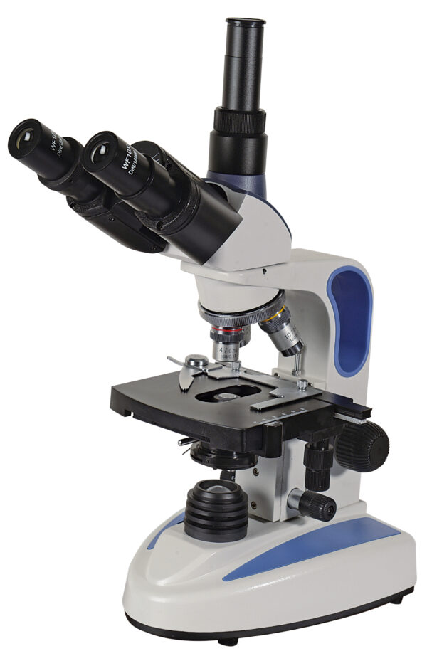 Trinocular Student Microscope, 1000x Magnification